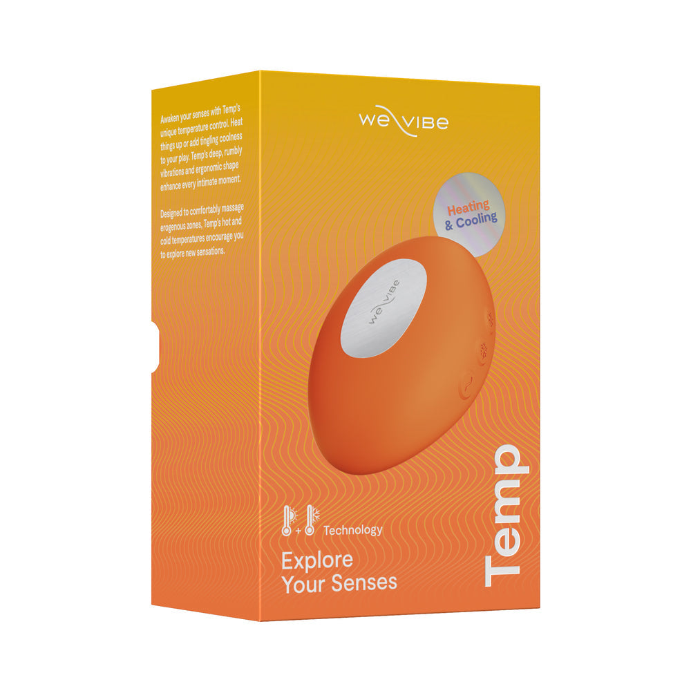 We-Vibe Temp Tangerine Luxury Vibrator